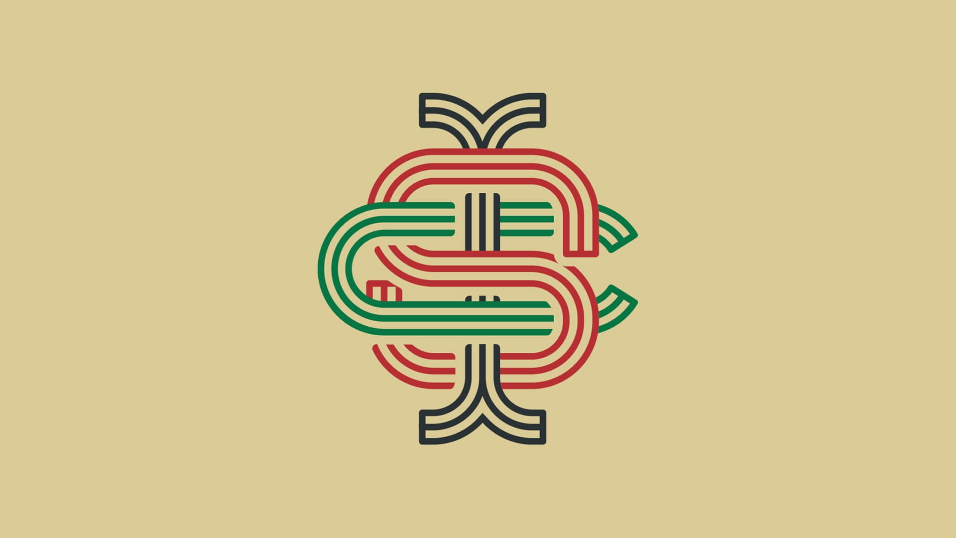 Sicilia monogram logotype